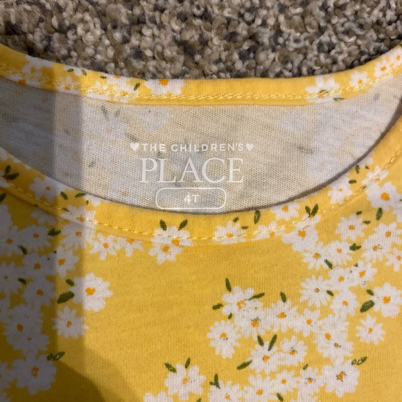 The Children's Place Yellow Floral Dress - Picture 2 of 3